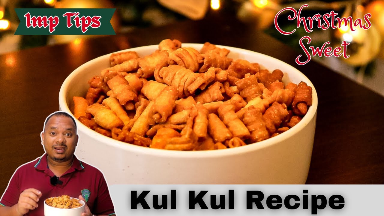 Best Crispy and Crunchy Kul Kul Recipe | How to make the best Kulkuls | Christmas sweets | Stanman