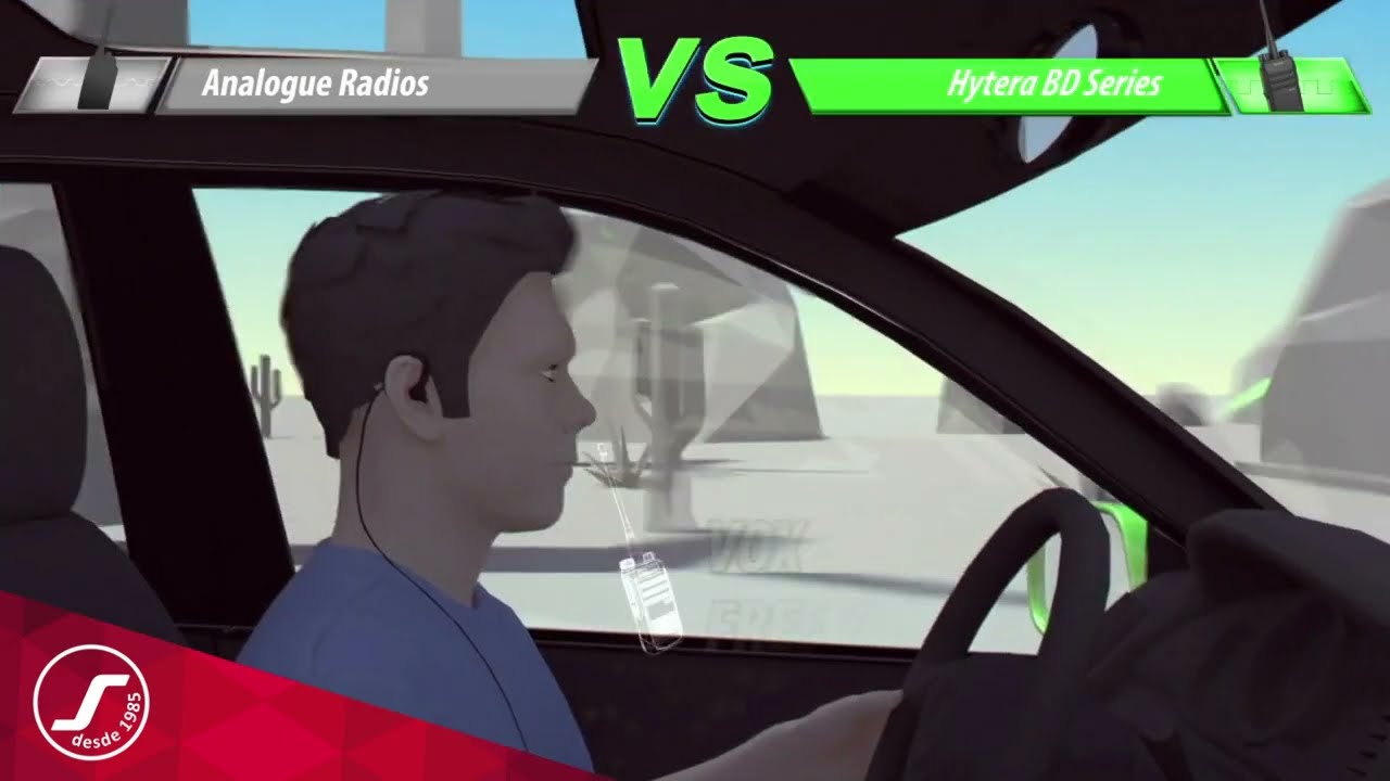Hytera Serie BD | Evoluci&oacute;n de radio an&aacute;loga a digital