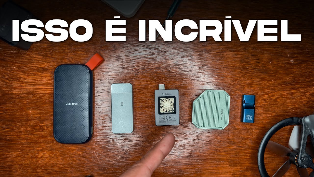 TESTEI e esse é o MELHOR SSD para iPhone 15 Pro e ProMax
