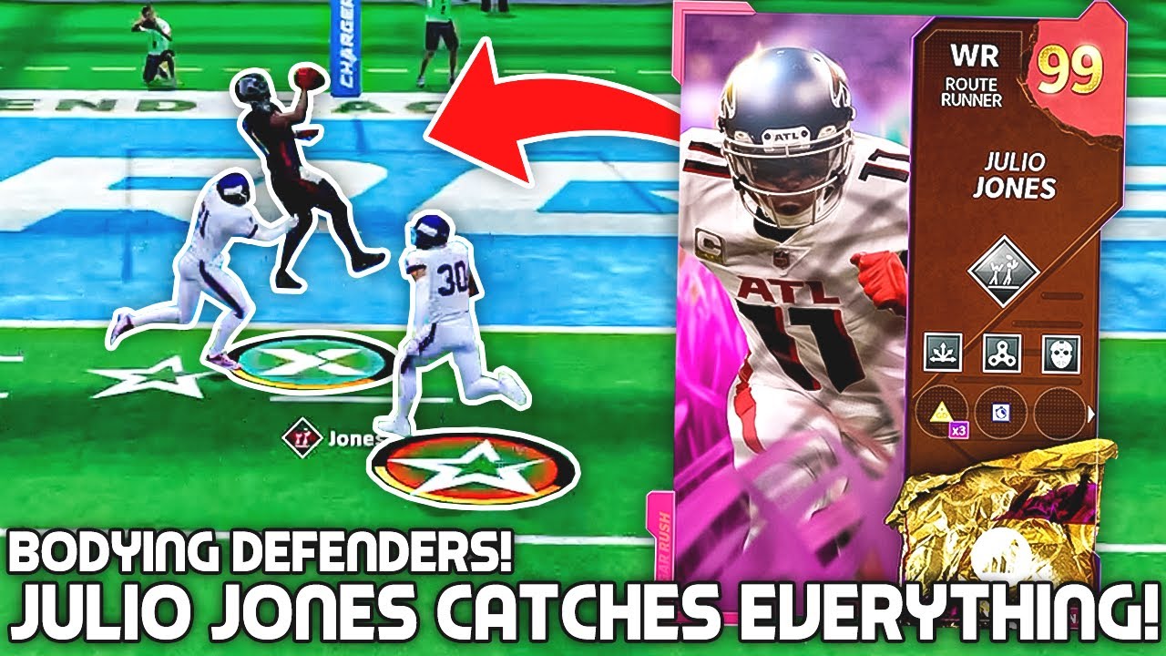 Julio Jones CATCHES EVERYTHING! Mossing Players! Madden 21