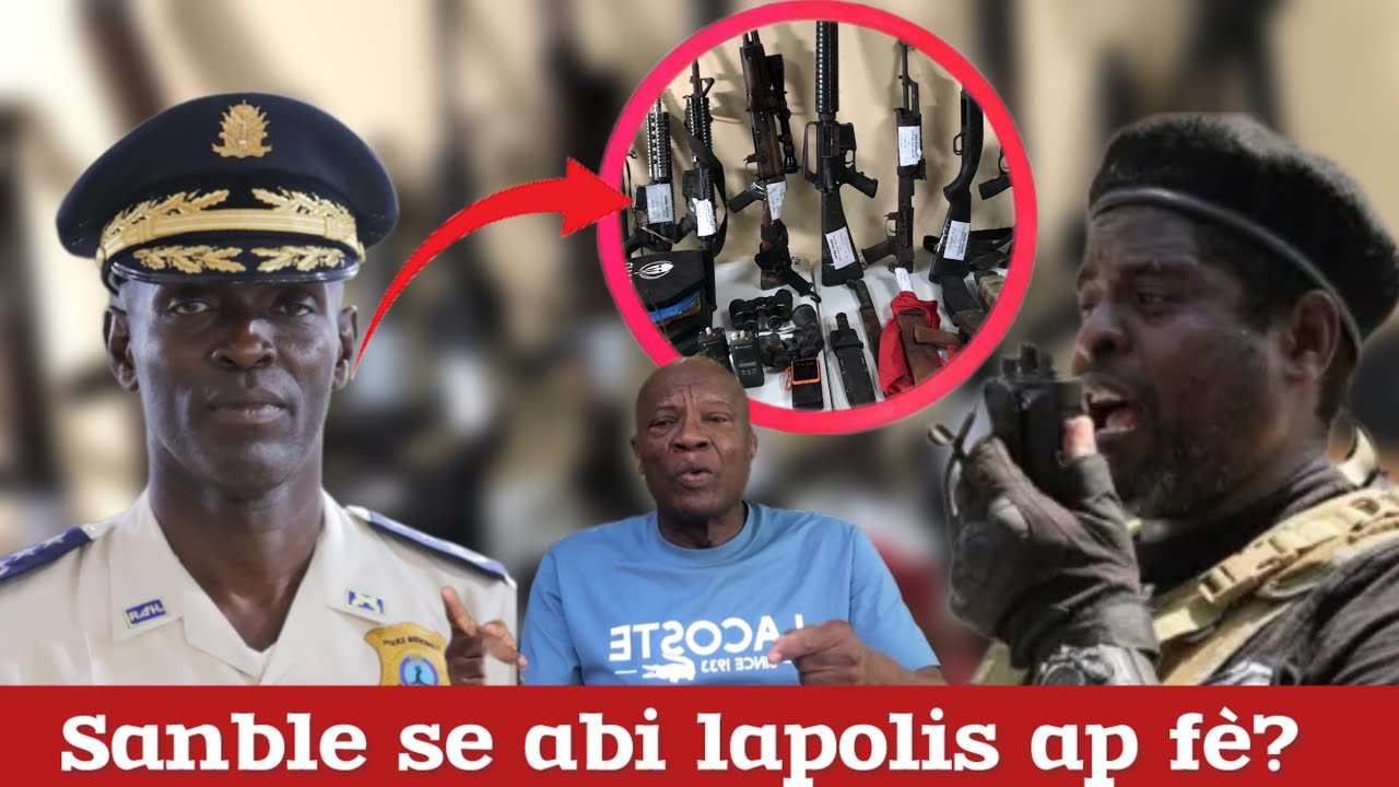 DG paraison pran nan Cho!kolonèl Rebu di Pa gen Operasyon kont gang vre,otorite polis yo se blofè