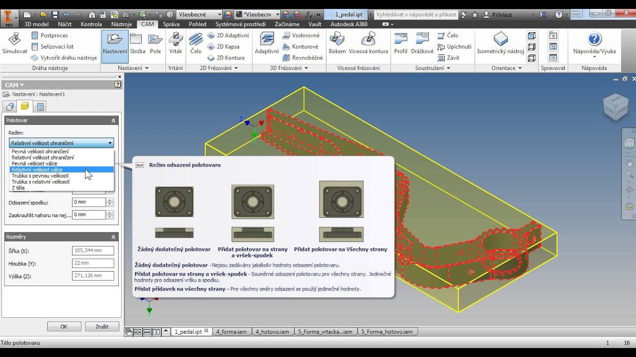 Webinář - Autodesk Inventor HSM - hrubování