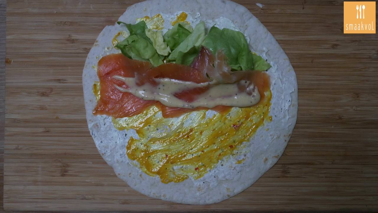 Smaakvolle zalm wraps #Smaakvol