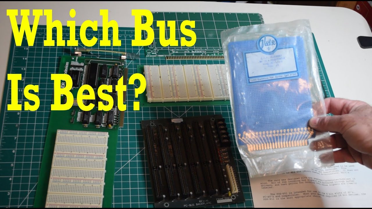 Home-Built Retro Computer Expansion Bus Options #retrocomputer #maker