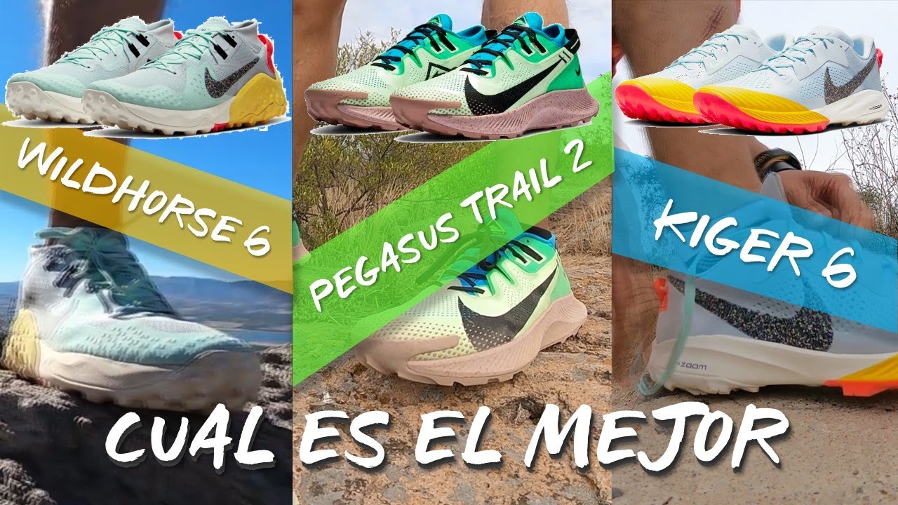 PEGASUS TRAIL 2 VS KIGER 6 VS WILDHORSE 6 / CUAL ES MEJOR