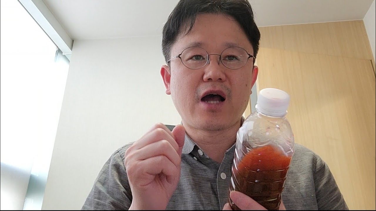 부동액(핑크,파랑)  섞어서  2주 지난 결과 !  인산염+규산염  혼합  사고