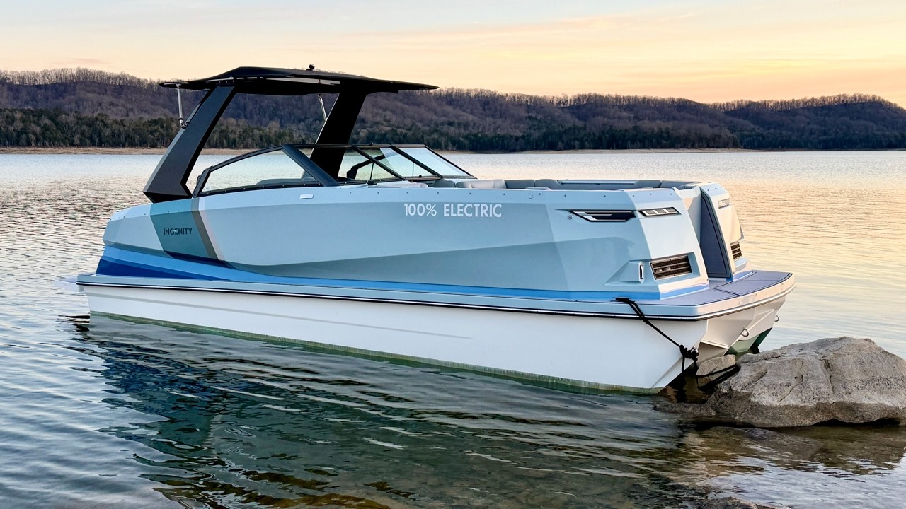 2023 Correct Craft Ingenity 23EL2 100% Electric Aluminum Boat For Sale near Norris Lake TN