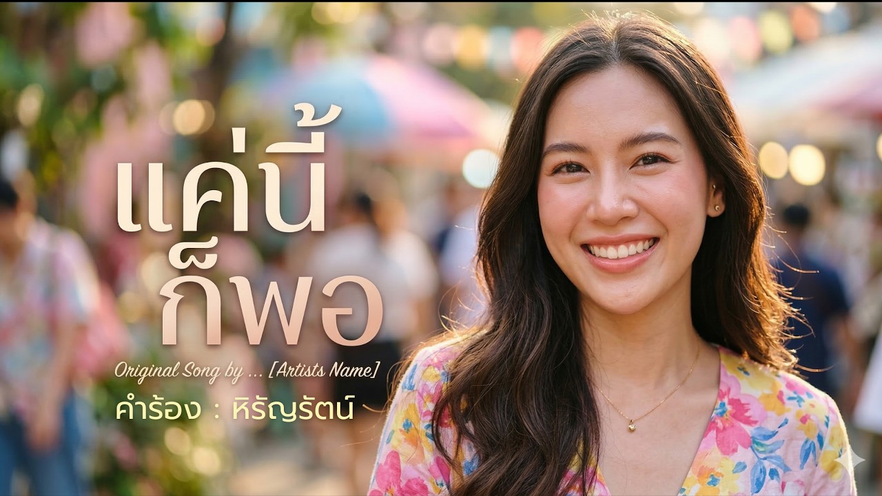 แค่นี้ก็พอ 💕 (ไม่ต้องบอกว่ารัก) | PTK-AI Music