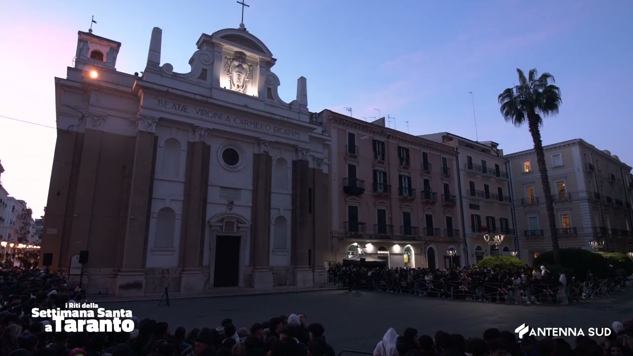 4 APRILE 2026 - I RITI DELLA SETTIMANA SANTA DI TARANTO: IL RIENTRO DEI MISTERI