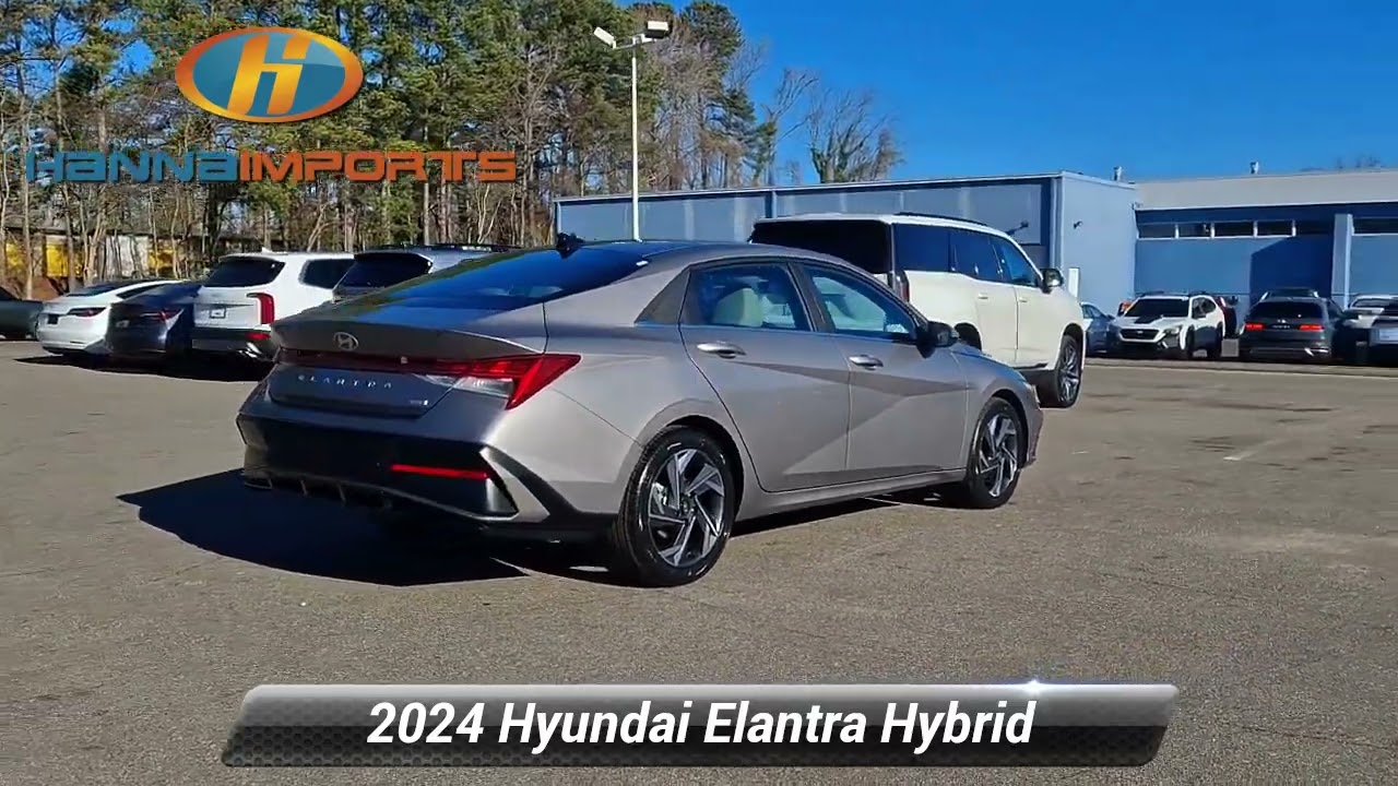 Used 2024 Hyundai Elantra Hybrid Limited, Raleigh, NC HI3023546