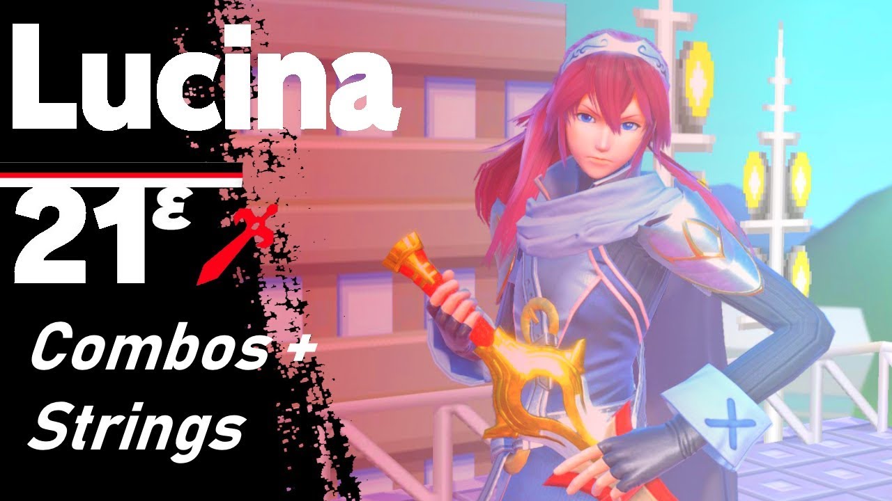LUCINA Combos + Strings [SSBU Combo Guide]
