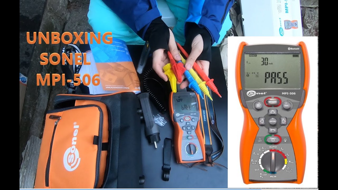#Electrician - Unboxing SONEL MPI-506