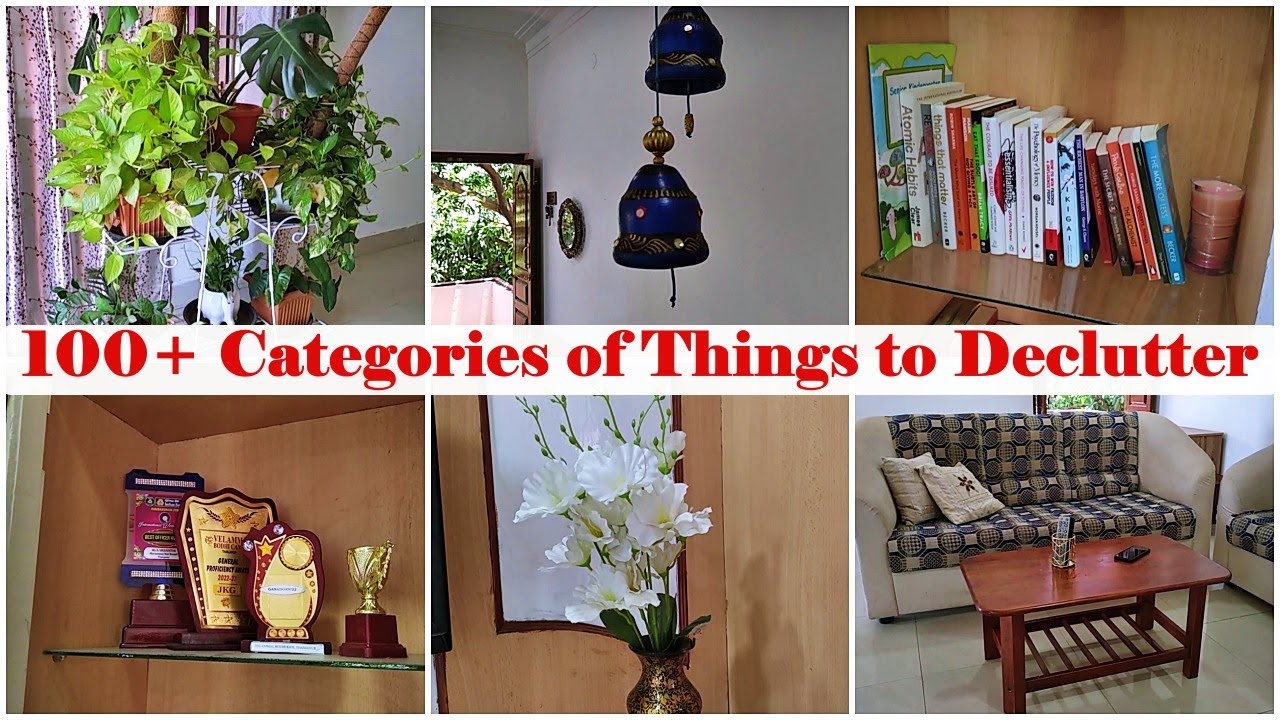 Messy to Minimalist | 100+ things to declutter in your home