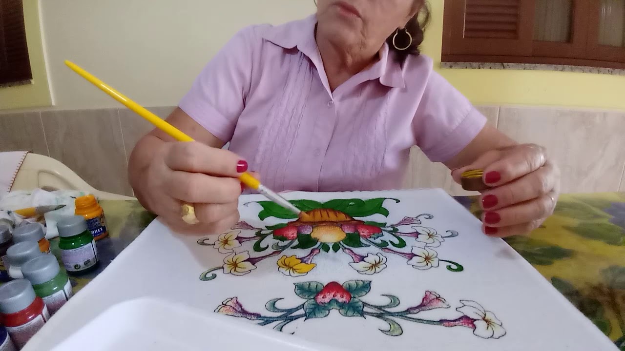 Reativando pinturas já feitas.