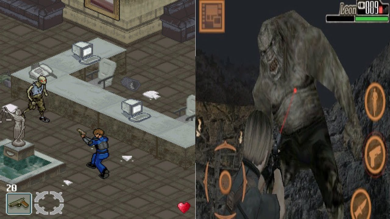 Evolution of Resident Evil Mobile Games