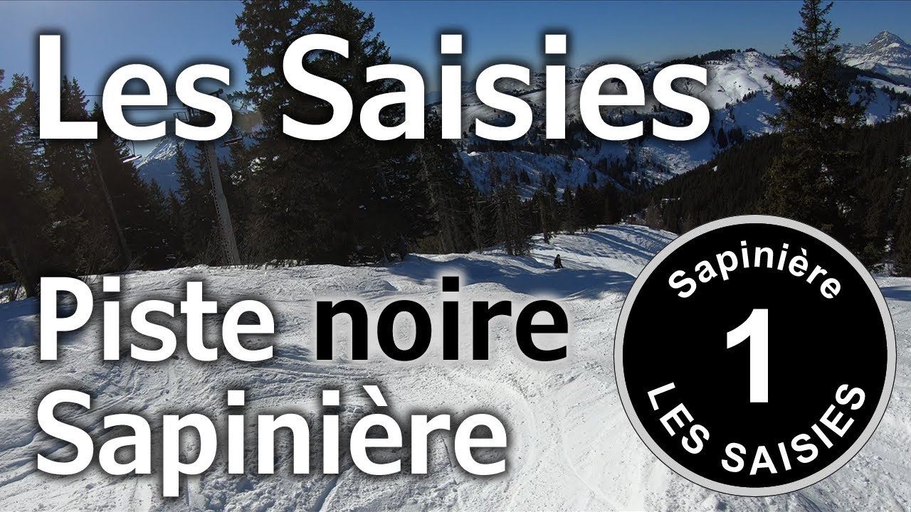 Les Saisies - Ski Alpin - Piste noire 