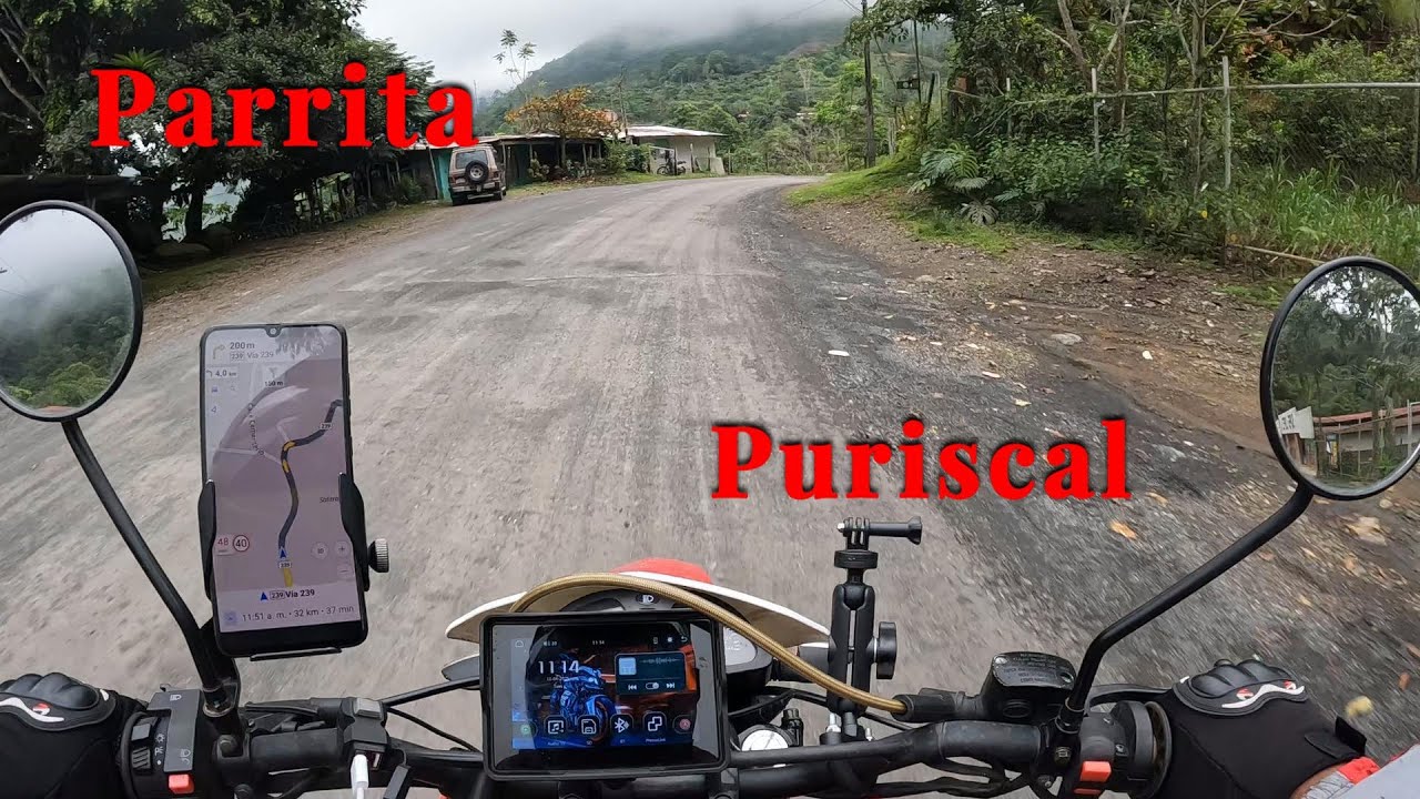 Parrita a Puriscal por la RUTA 239