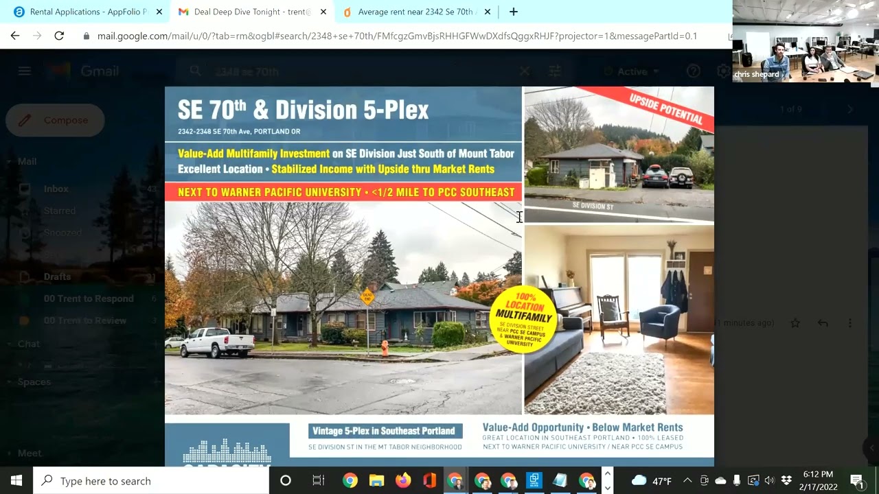 Four-plex deal deep-dive with Chris Shepard