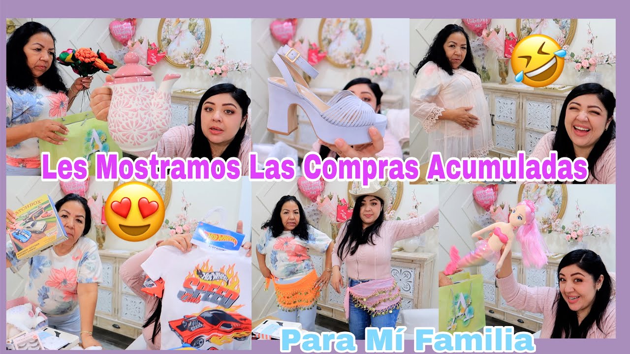Les Mostramos Todas Las Compras Que Hemos Hecho😍 Y Para Mandar A México 🇲🇽 