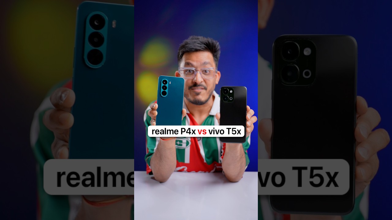realme P4x против vivo T5x: какой 5G-смартфон купить дешевле 20 000 рупий?