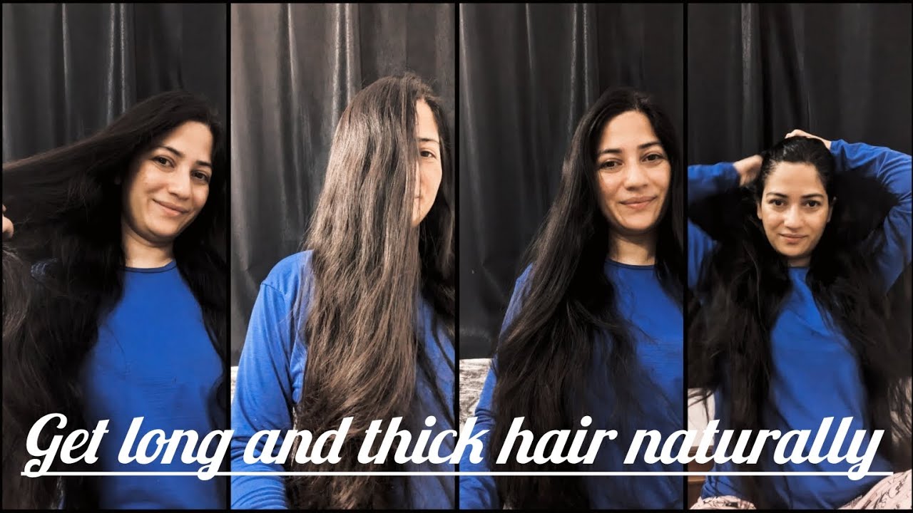 how to get long and thick hair😍,  💯% guarantee 👍