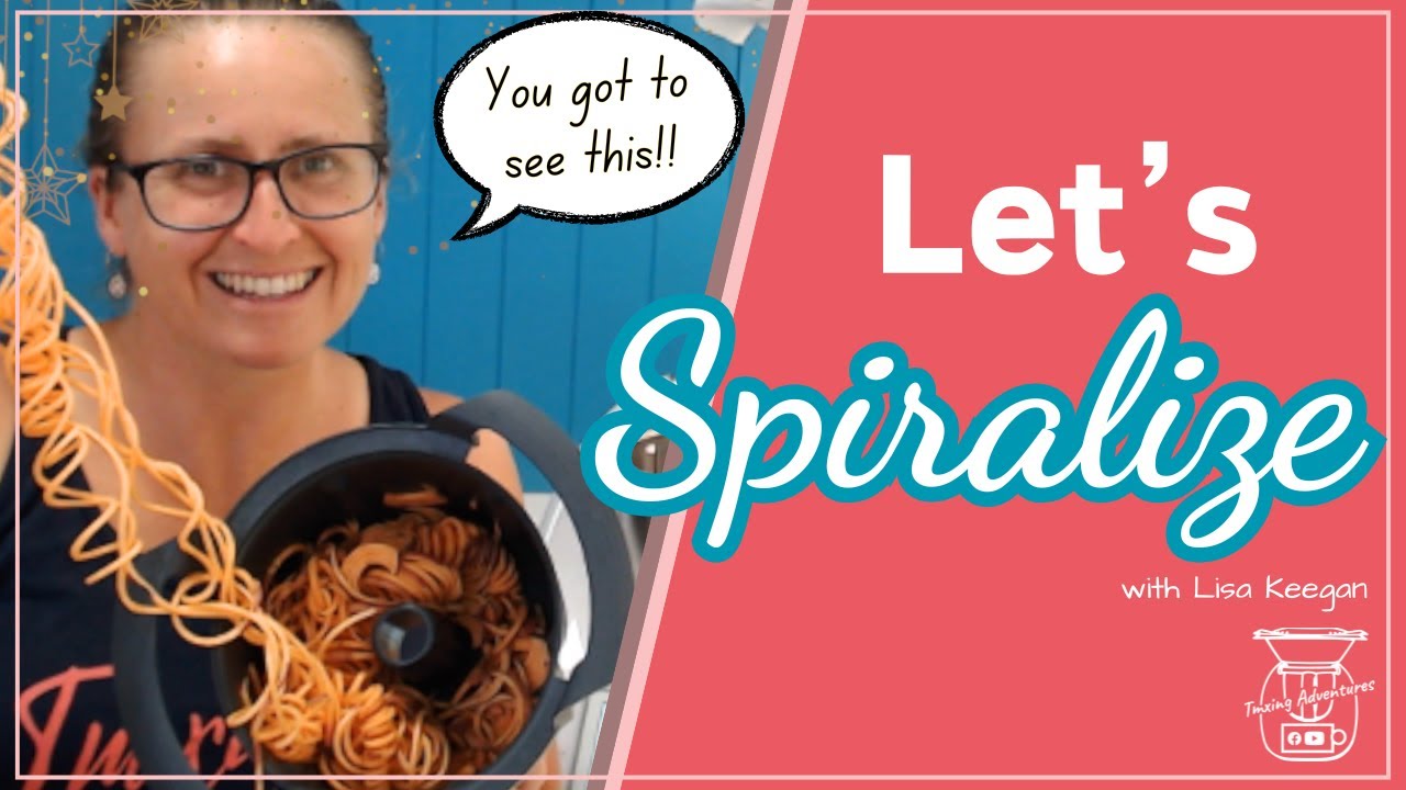 Sweet Potato Spiralizing: The Thermomix Game Changer