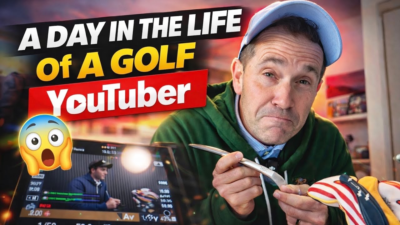 A Day in the Life of a Golf YouTuber (It's Not What You Think....)