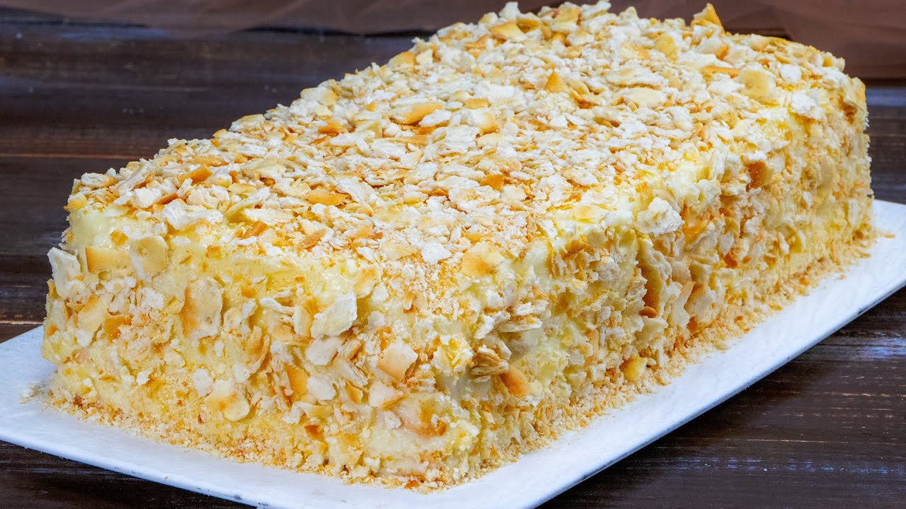 Godare än den klassiska napoleonbakelsen! Superbillig och snabb tårta