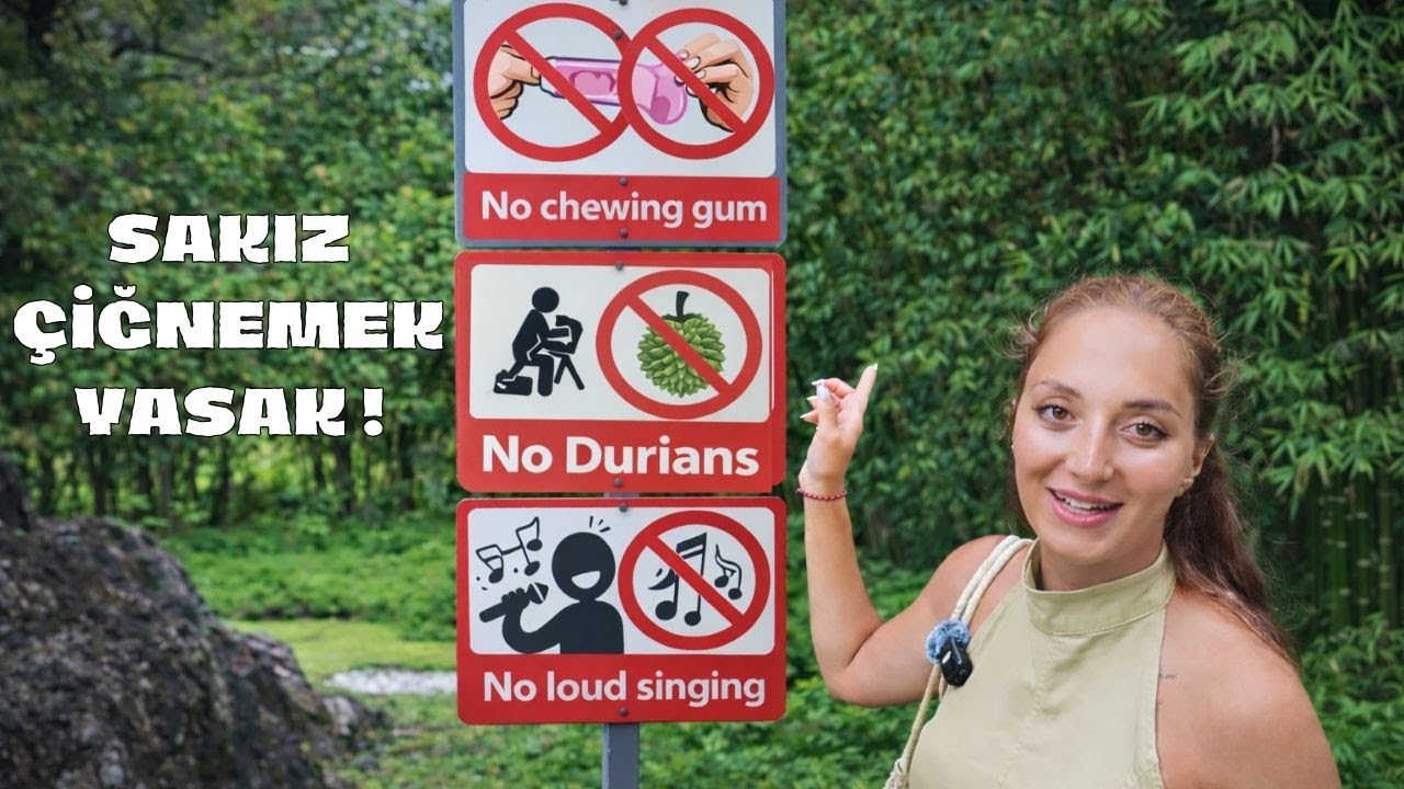 Yasaklar Ülkesi SİNGAPUR’da 1 Gün