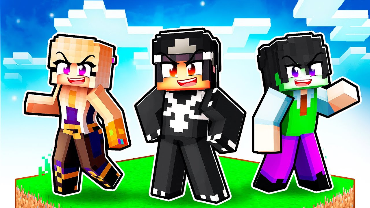 LOCKED on ONE BLOCK But We're SUPERVILLAIN MOBS With CRAZY FAN GIRL!