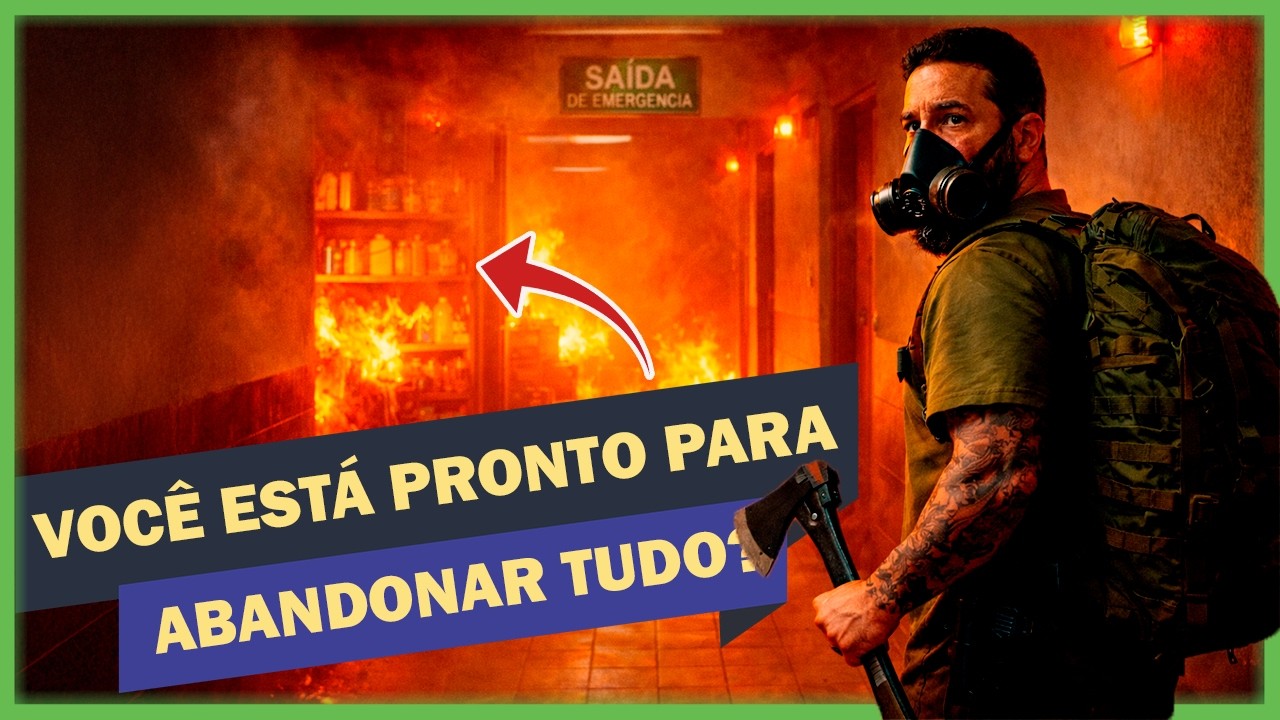 O que fazer caso seu prédio esteja em chamas? Como Evacuar um prédio?