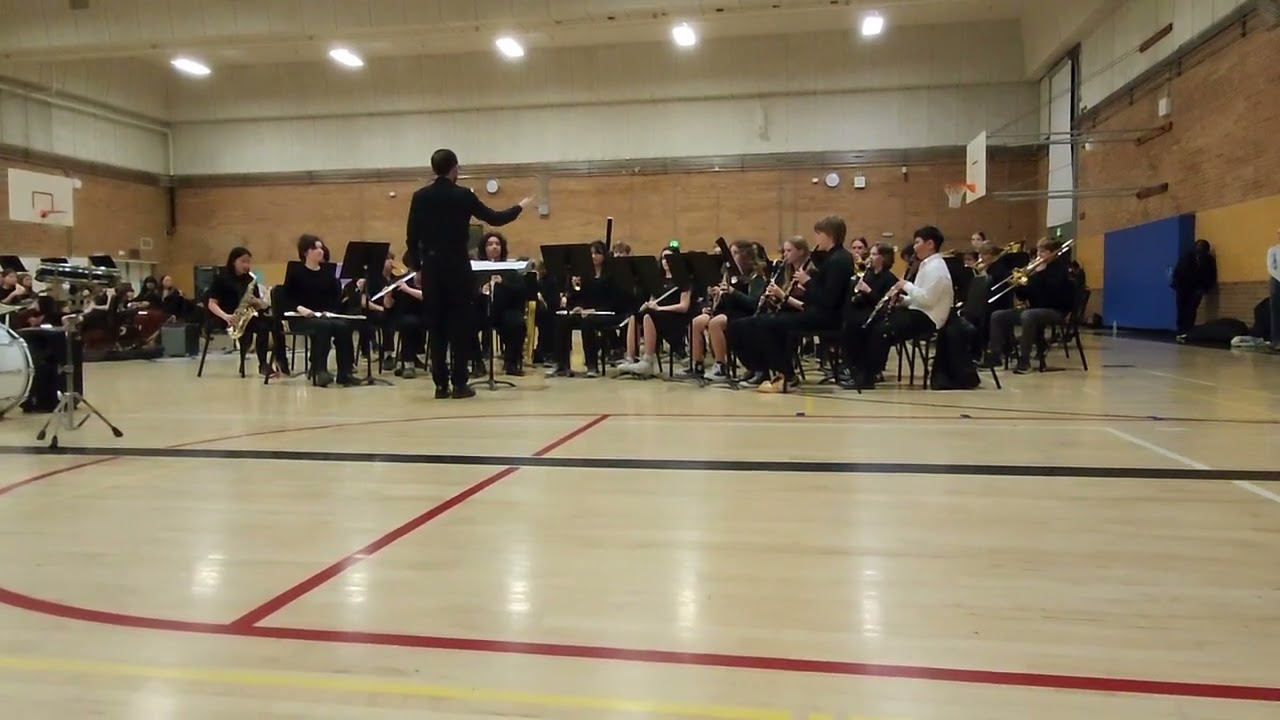 Meany Middle School Concert Band spring 2024 - Chorale and Mystery Bay March