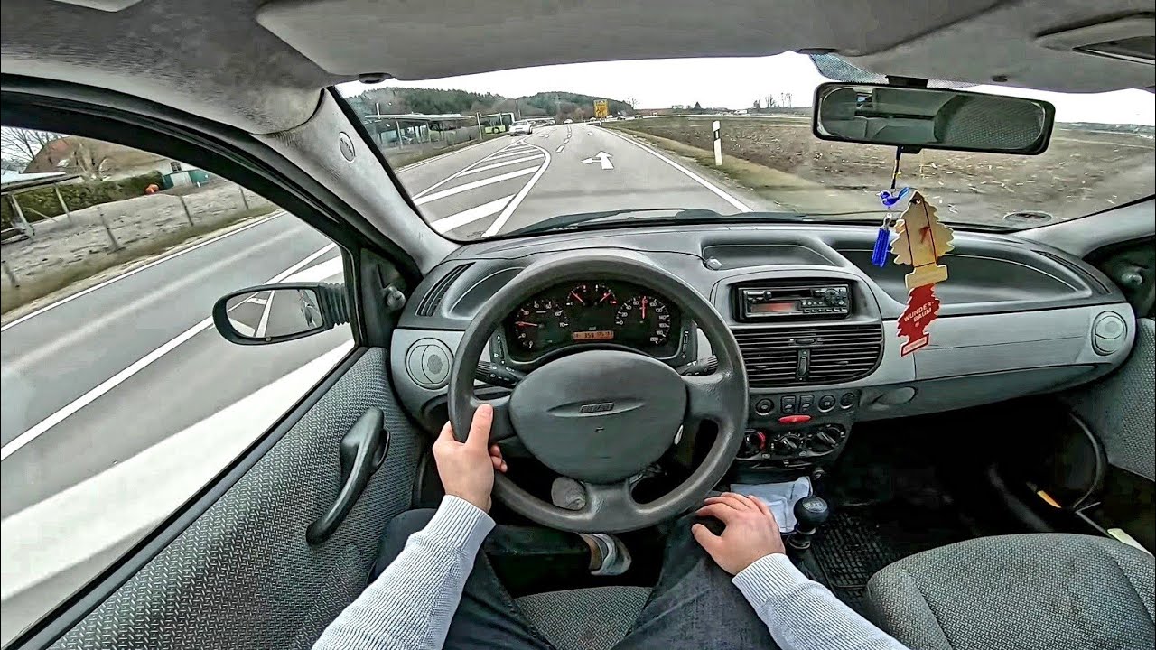 Fiat Punto 188 60HP | POV Test Drive Onboard Probefahrt