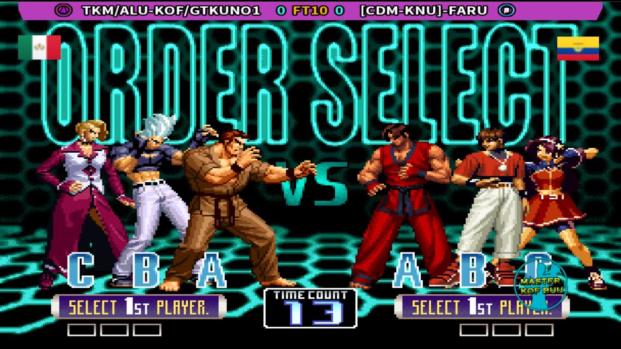 KOF 2002- EL MEJOR DE M&Eacute;XICO VS ECUATORIANO