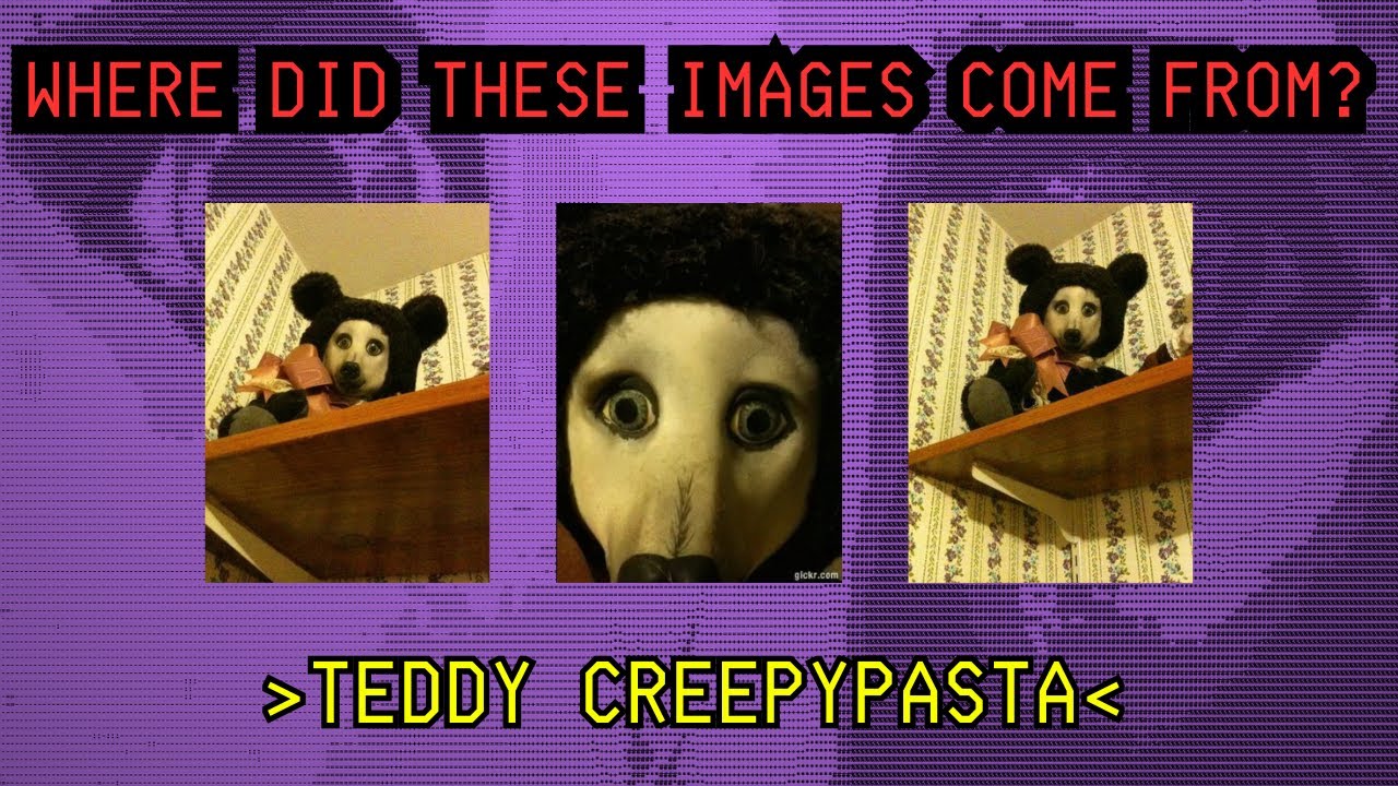 What Are The Origins Of This Image? -Teddy Creepypasta Lost Media