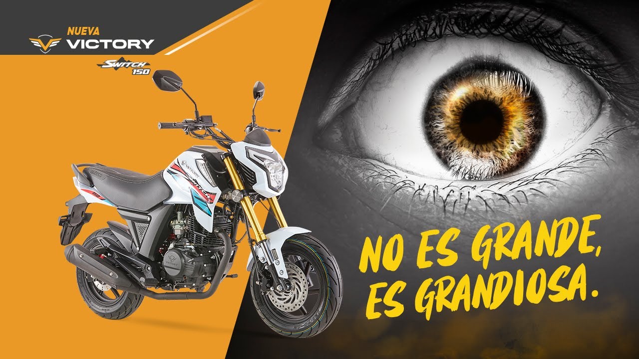 Conoce la Nueva Victory Switch 150 modelo 2021 no es grande, es grandiosa