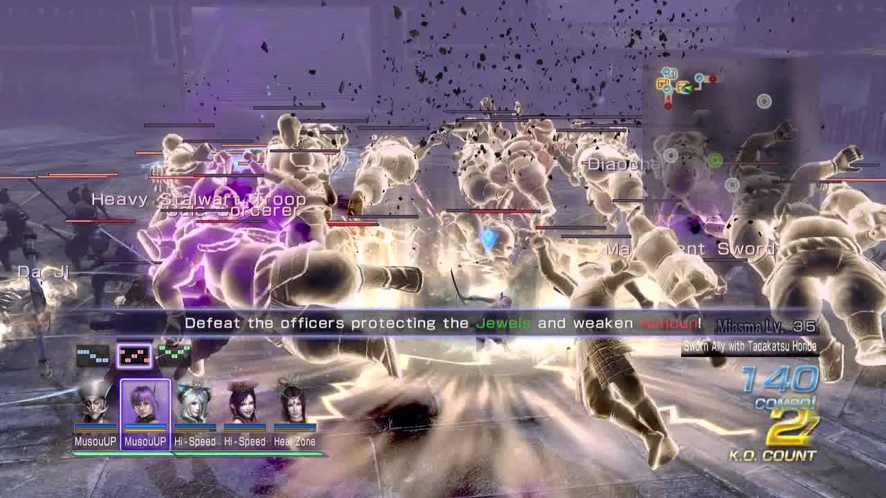 Warriors Orochi 3 Ultimate: Easy Mystic Weapon farming.