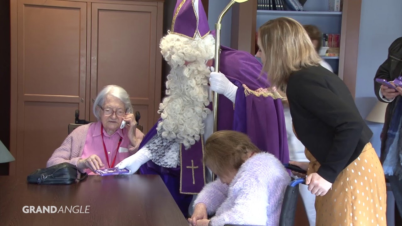 Saint Nicolas rend visite à nos aînés