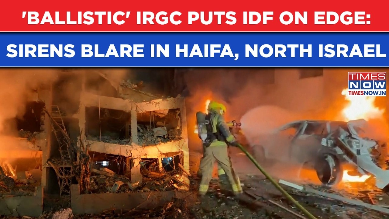 Iran's Ballistic Revenge Puts IDF On Edge: Sirens Blare In Haifa, Tel Aviv| Israel On Edge? Watch