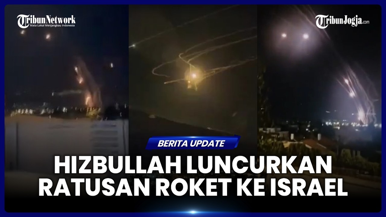 MOMEN IRON DOME HADAPI KEDATANGAN RATUSAN ROKET HIZBULLAH