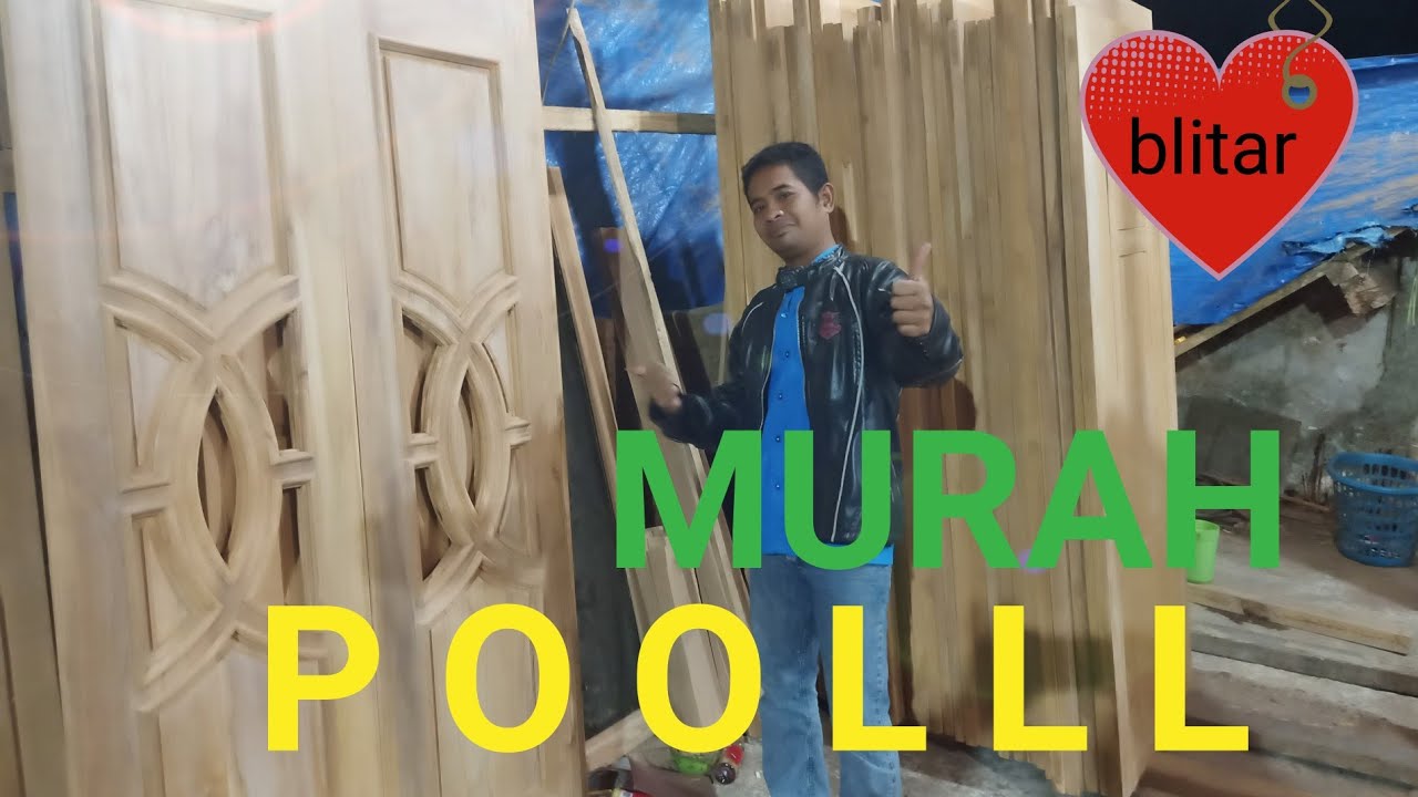 Harga pintu kayu bisa nego