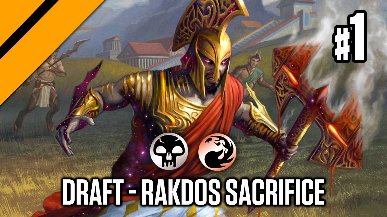 MTGA - Theros Beyond Death Bo3 Draft - Rakdos Sacrifice P1