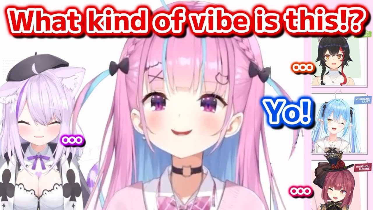 Aqua notices awkward vibes from other members during her introduction　[Hololive Eng Sub]