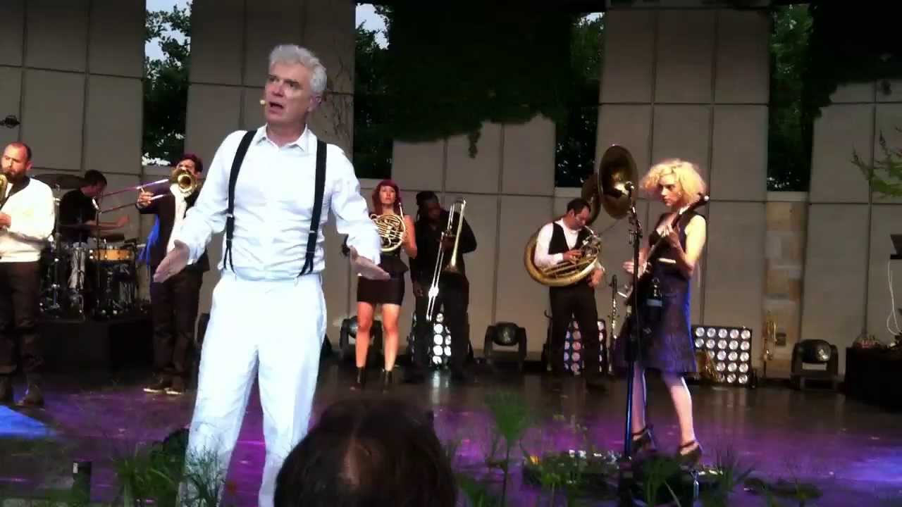 I Should Watch TV, David Byrne & St. Vincent, Meijer Gardens July 7, 2013