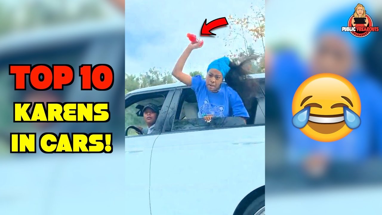 Top 10 ROAD RAGE Public Freakouts! (ft. Road Karen)