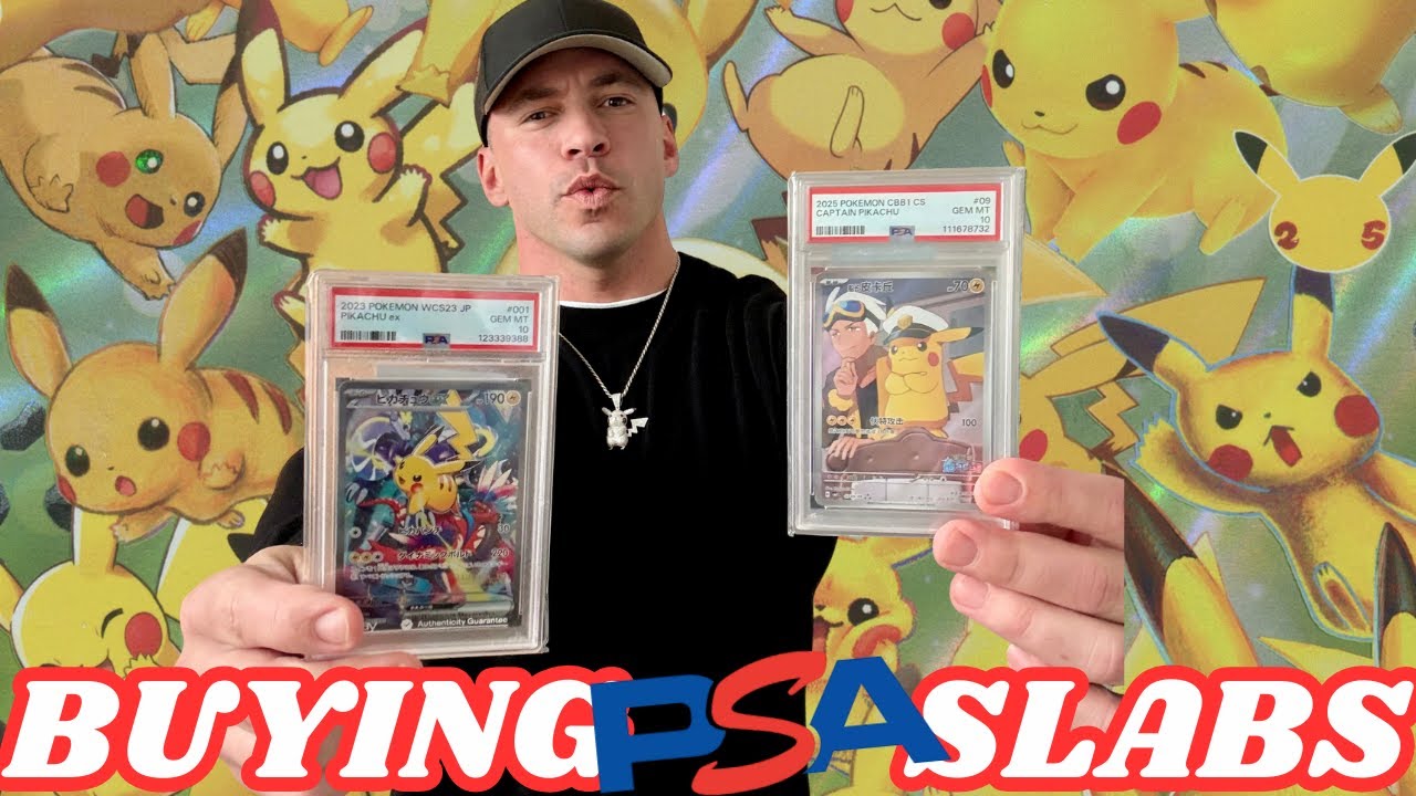 BUYING PSA 10 POKEMON SLABS ON A BUDGET!