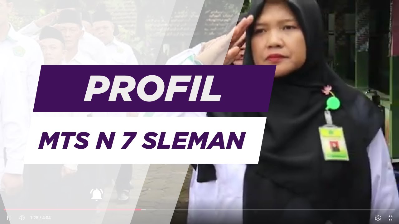 Profil MTs Negeri 7 Sleman