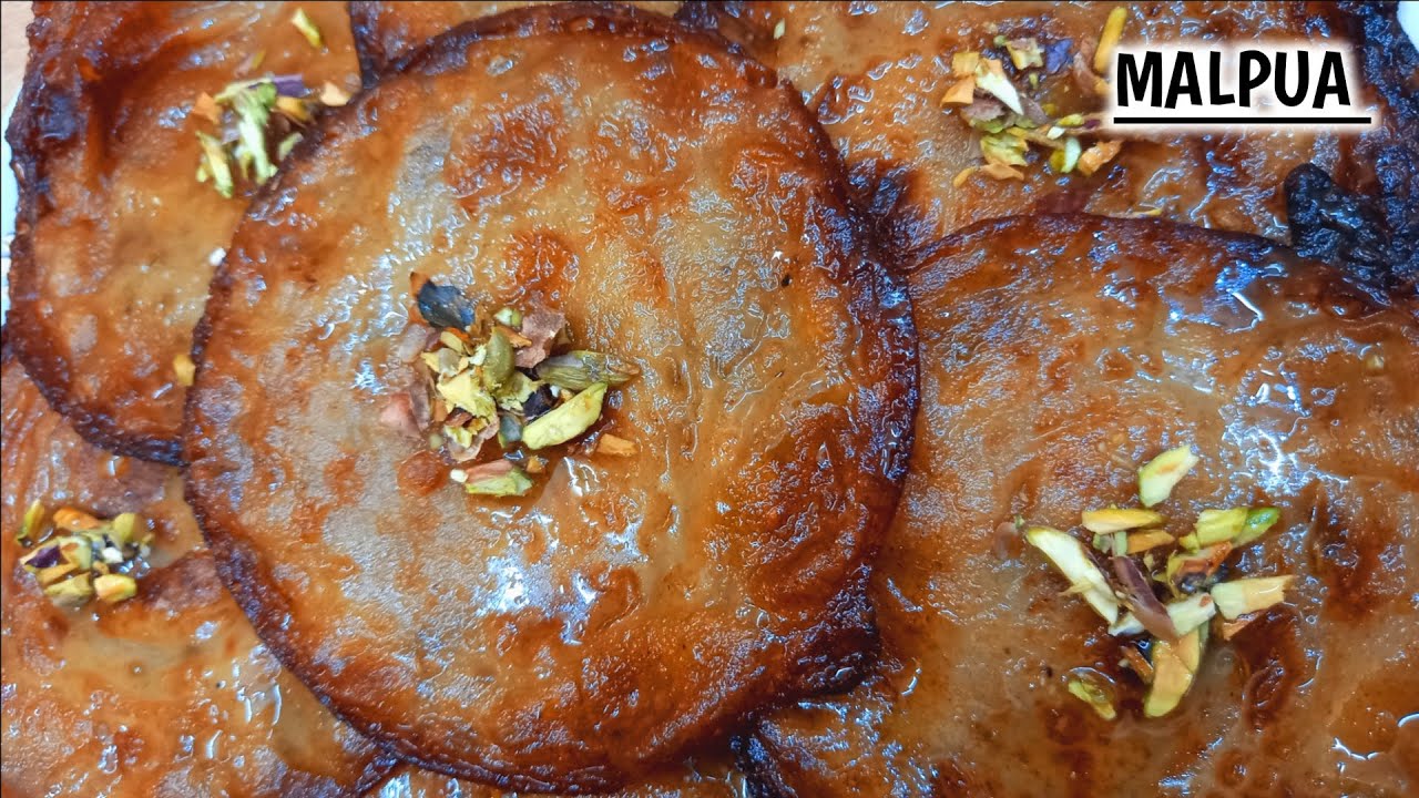 Banana malpua  | Banana pancakes | Malpua | kele ke malpua | 56 bhog | Malpua recipe...