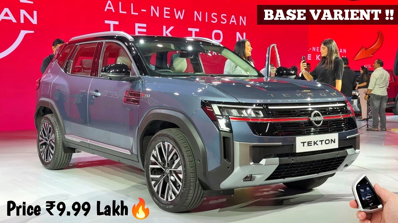 2026 Nissan Tekton Base Model Visia Variant Full Review🔥| ₹9.99 Lakh Price, Premium Feature Interior