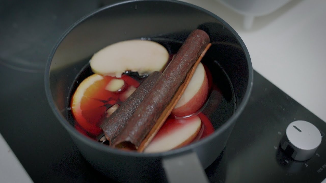 쪼르륵 사각사각 감기에 좋은 뱅쇼 만들기, 홈쿠킹ASMR
